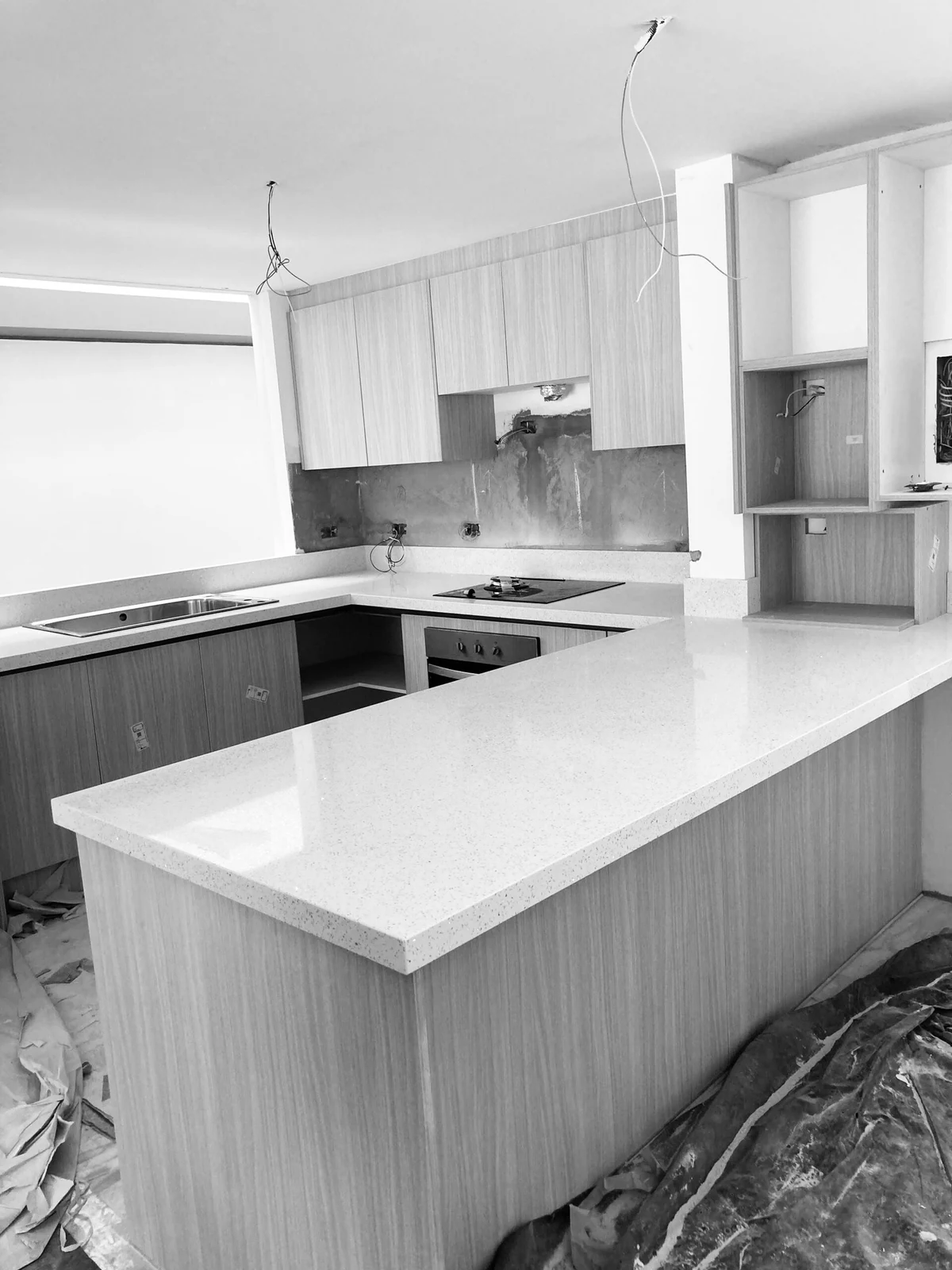 Superficie Blanco Estelar Matte de Gomez Stone